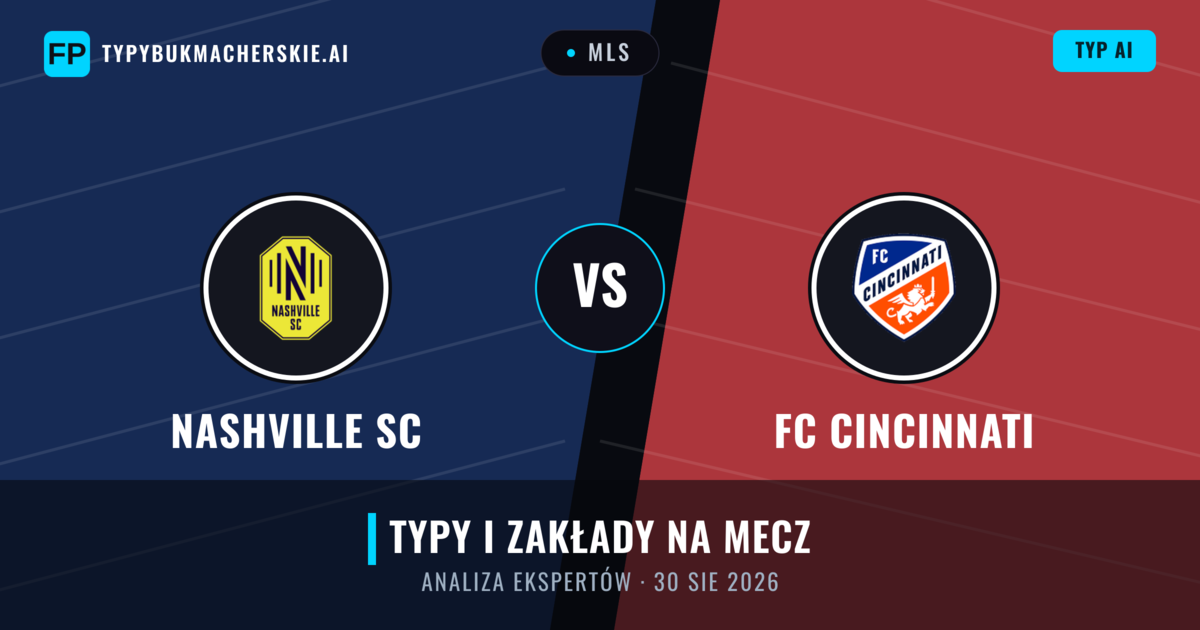 Nashville SC vs FC Cincinnati — typy i zapowiedź meczu