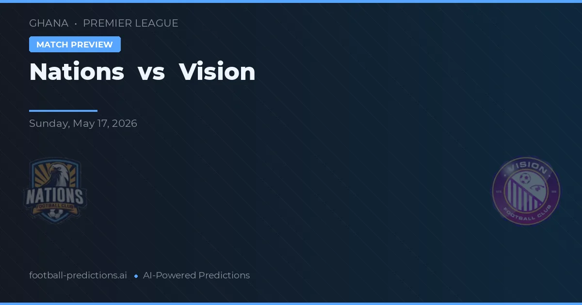 Nations vs Vision — typy i zapowiedź meczu