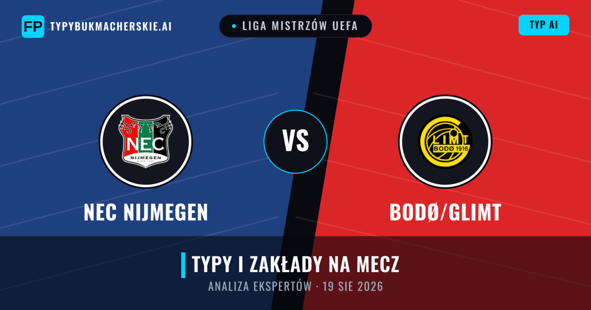 NEC Nijmegen vs Bodø/Glimt — typy i zapowiedź meczu