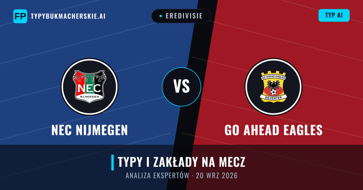 NEC Nijmegen vs GO Ahead Eagles — typy i zapowiedź meczu