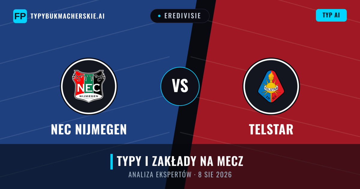 NEC Nijmegen vs Telstar — typy i zapowiedź meczu