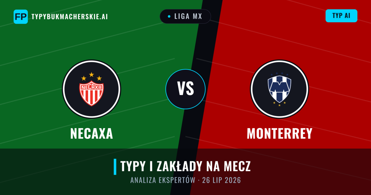 Necaxa vs Monterrey — typy i zapowiedź meczu