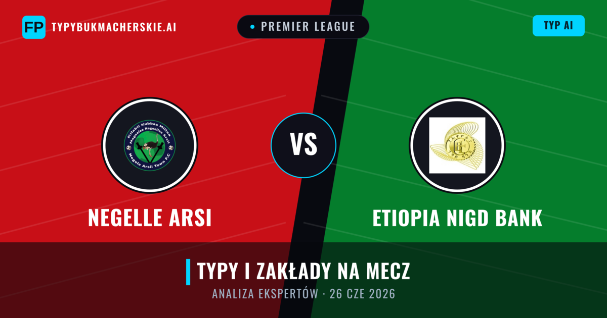 Negelle Arsi vs Etiopia Nigd Bank — typy i zapowiedź meczu