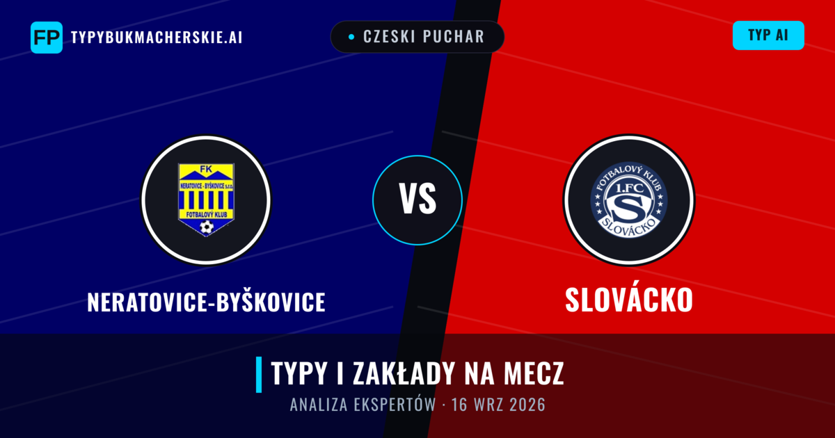 Neratovice-Byškovice vs Slovácko — typy i zapowiedź meczu