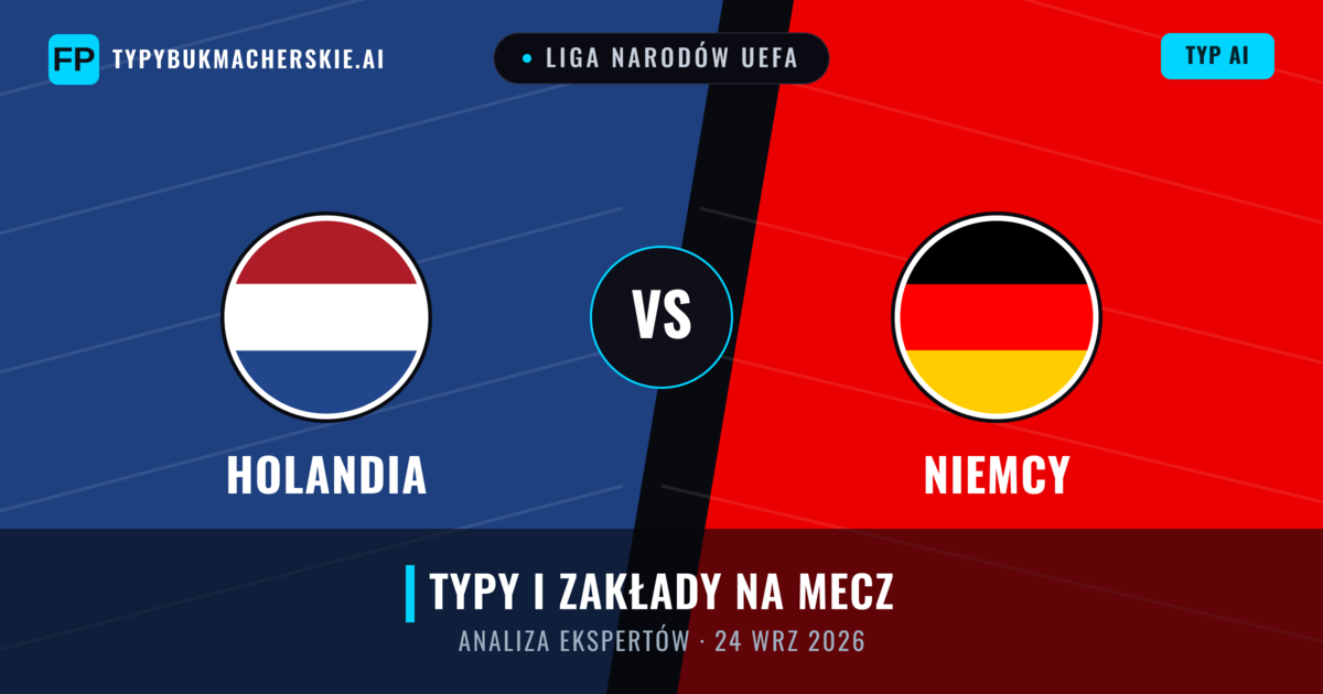 Holandia vs Niemcy — typy i zapowiedź meczu