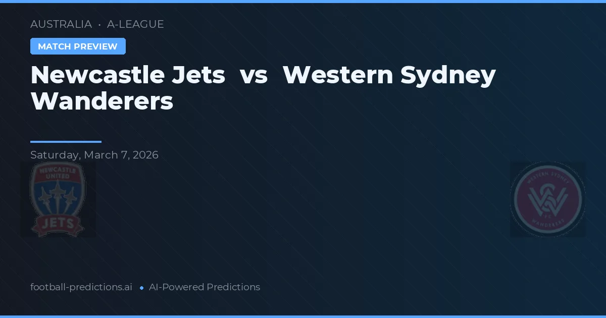Newcastle Jets vs Western Sydney Wanderers — typy i zapowiedź meczu