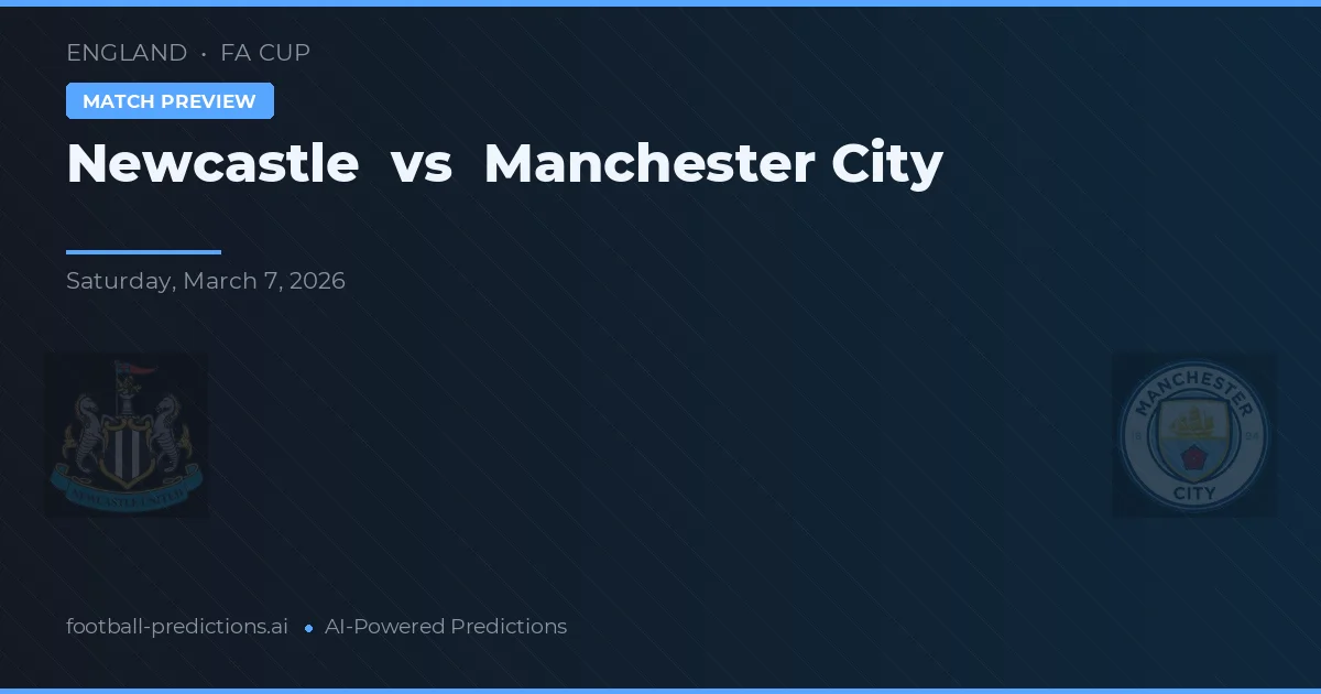Newcastle vs Manchester City — typy i zapowiedź meczu