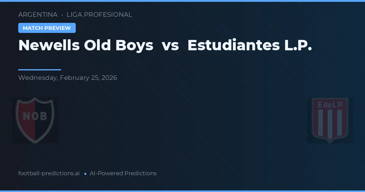 Newell's Old Boys vs Estudiantes La Plata — typy i zapowiedź meczu