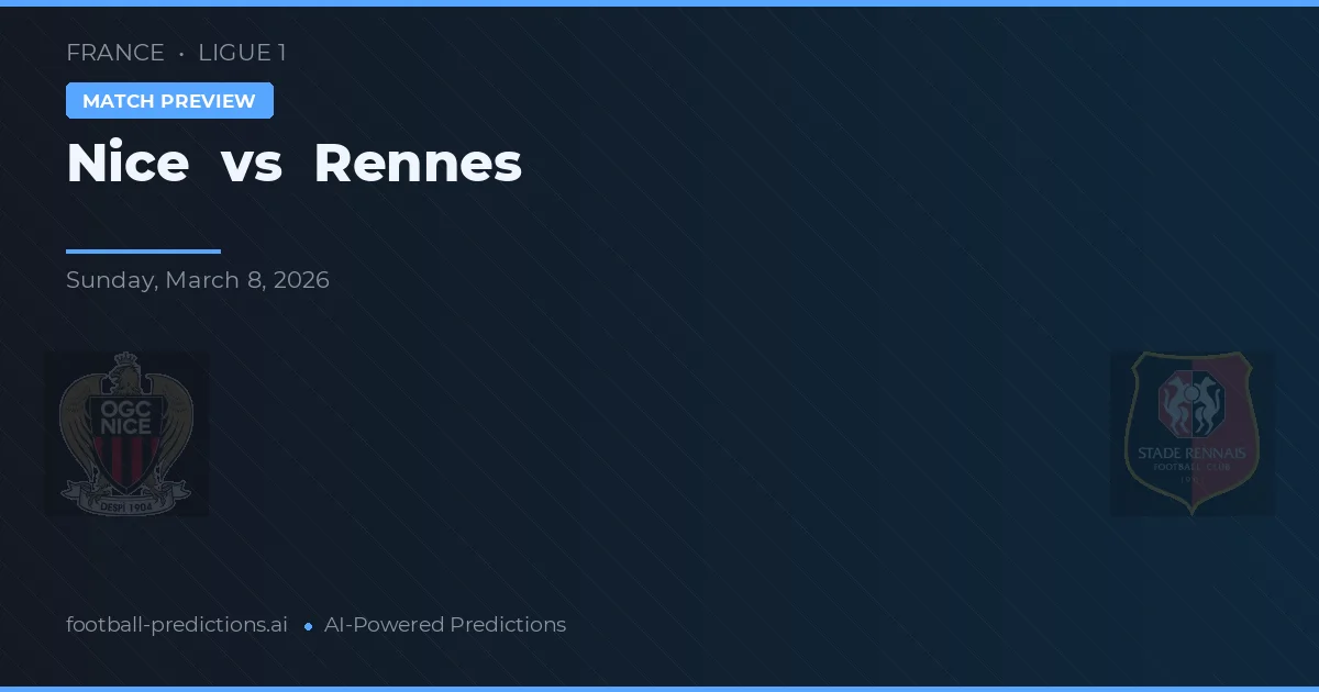 Nice vs Rennes — typy i zapowiedź meczu