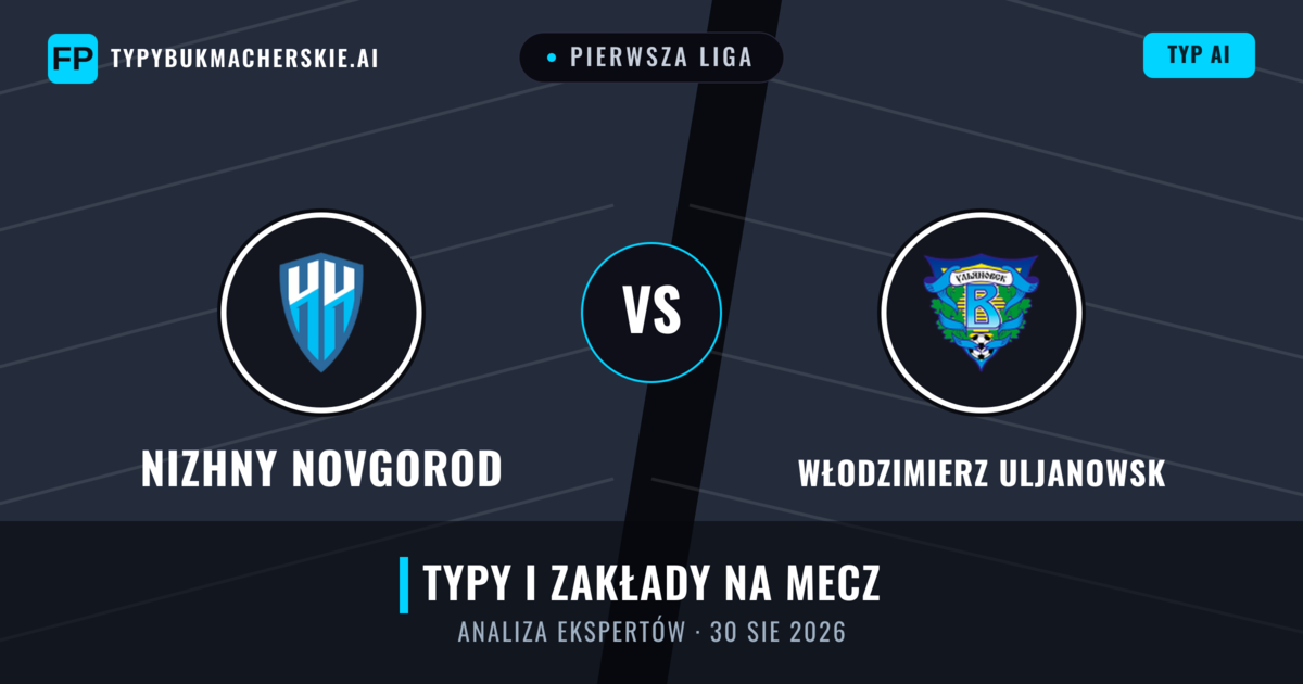 Nizhny Novgorod vs Włodzimierz Uljanowsk — typy i zapowiedź meczu