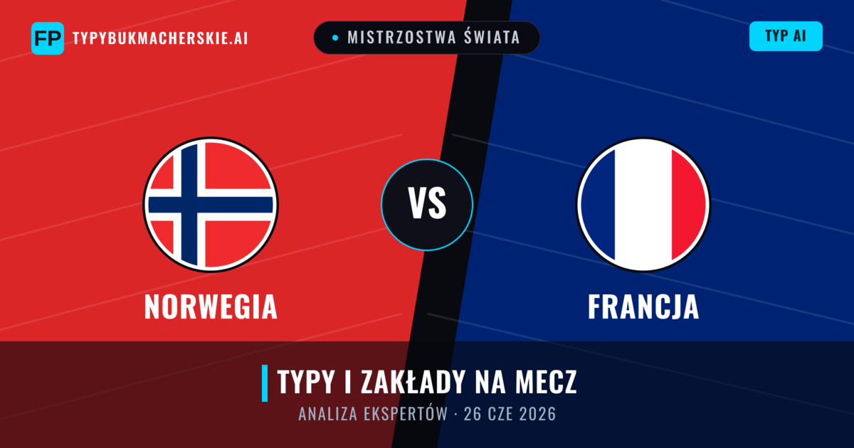 Norwegia vs Francja — typy i zapowiedź meczu
