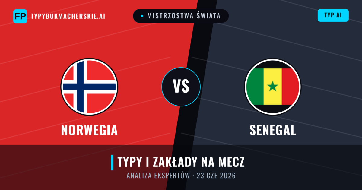 Norwegia vs Senegal — typy i zapowiedź meczu