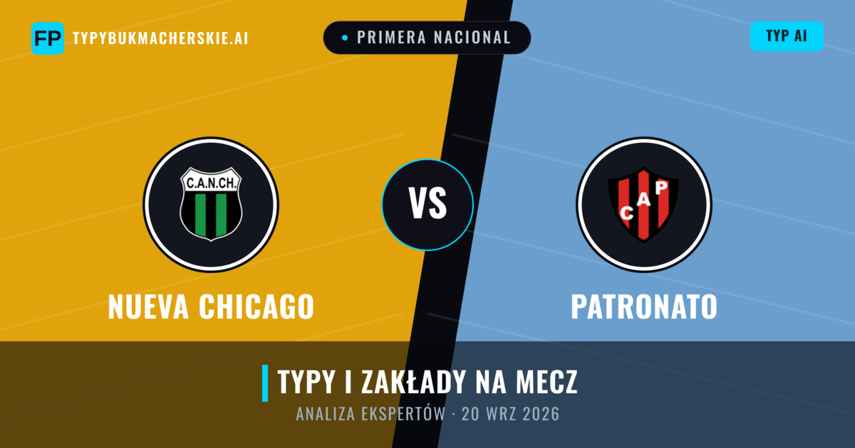 Nueva Chicago vs Patronato — typy i zapowiedź meczu
