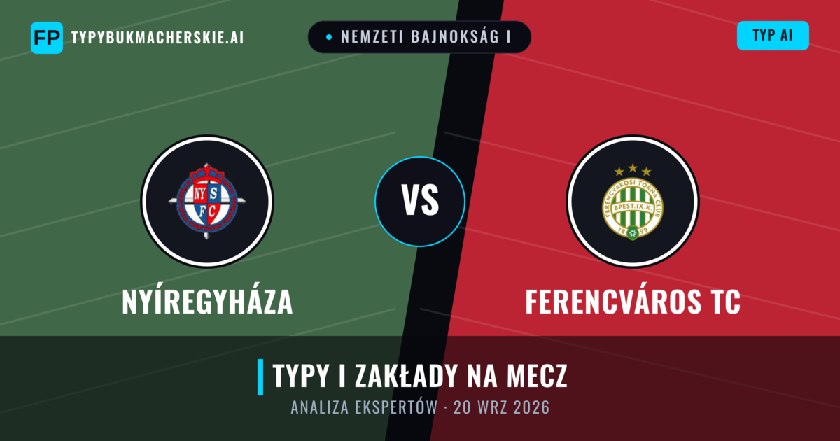 Nyíregyháza vs Ferencváros TC — typy i zapowiedź meczu