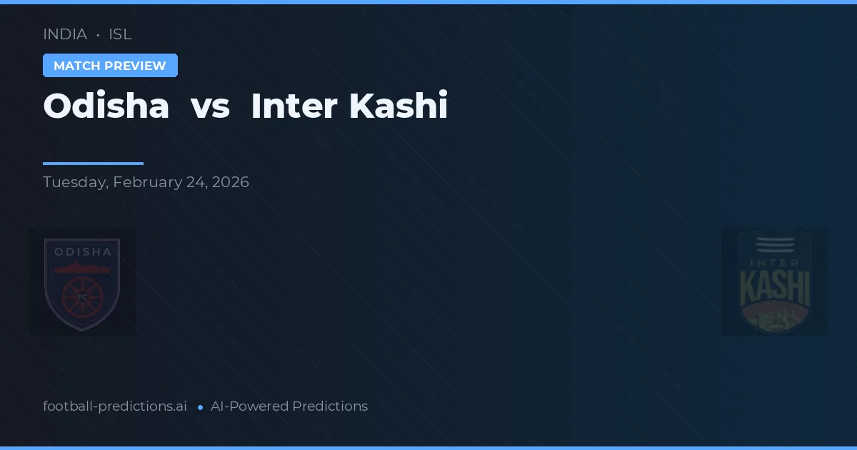 Odisha vs Inter Kashi — typy i zapowiedź meczu