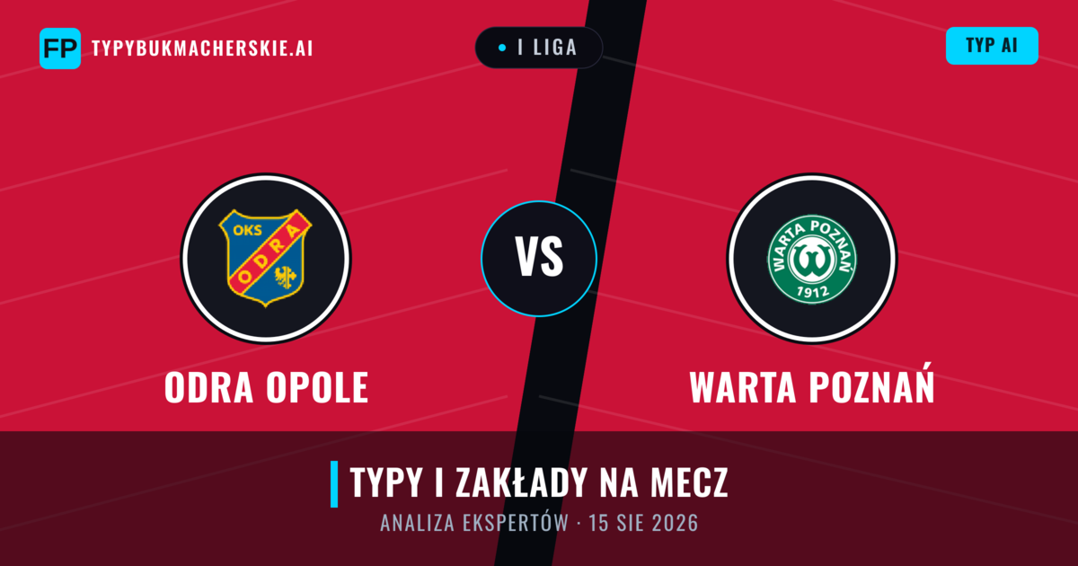 Odra Opole vs Warta Poznań — typy i zapowiedź meczu