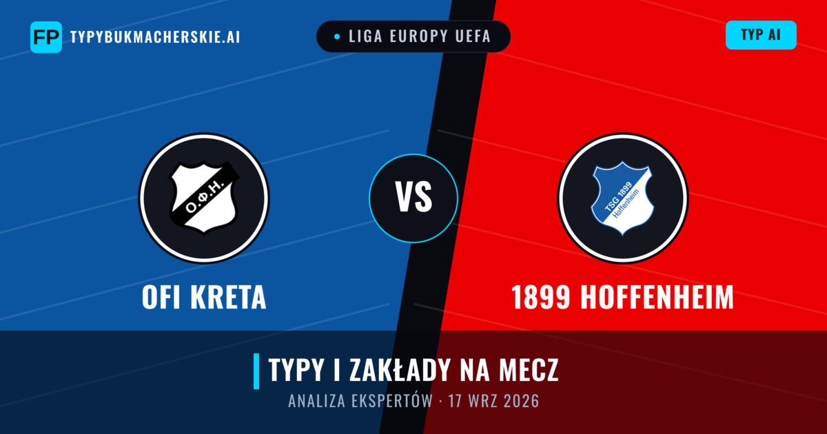 OFI Kreta vs 1899 Hoffenheim — typy i zapowiedź meczu