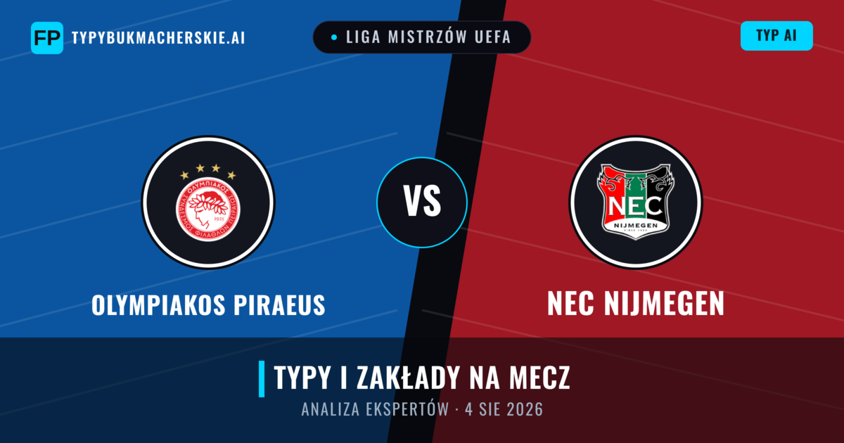 Olympiakos Piraeus vs NEC Nijmegen — typy i zapowiedź meczu