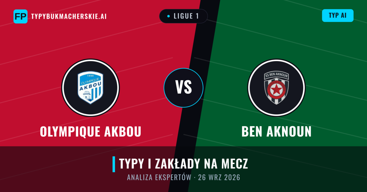 Olympique Akbou vs Ben Aknoun — typy i zapowiedź meczu