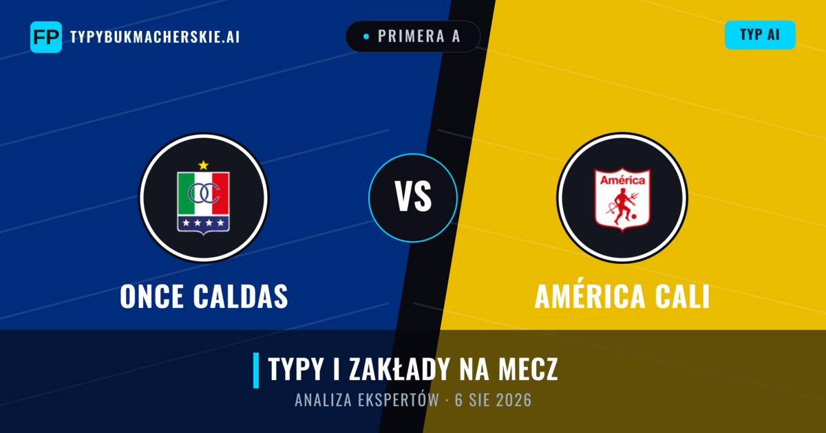 Once Caldas vs América Cali — typy i zapowiedź meczu
