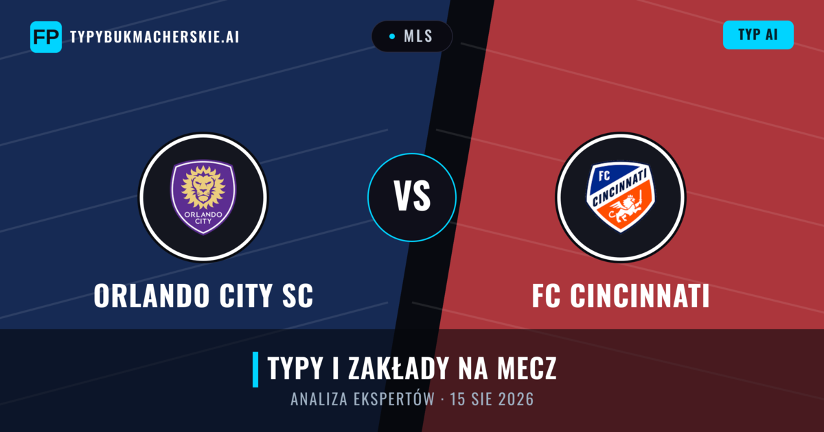Orlando City SC vs FC Cincinnati — typy i zapowiedź meczu