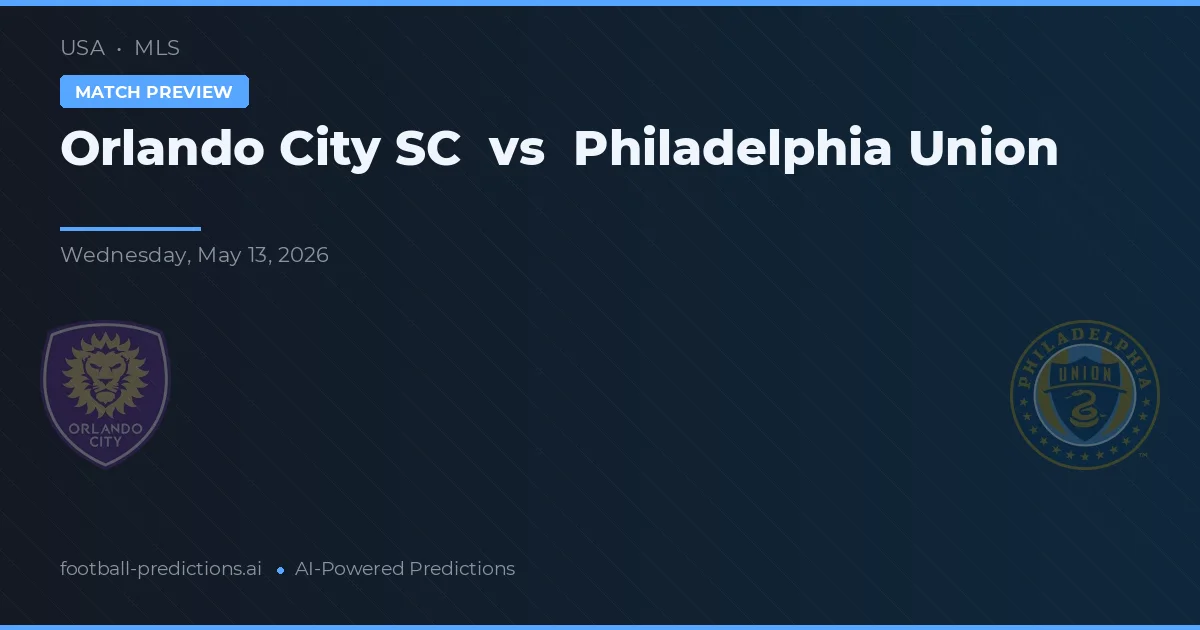 Orlando City SC vs Philadelphia Union — typy i zapowiedź meczu