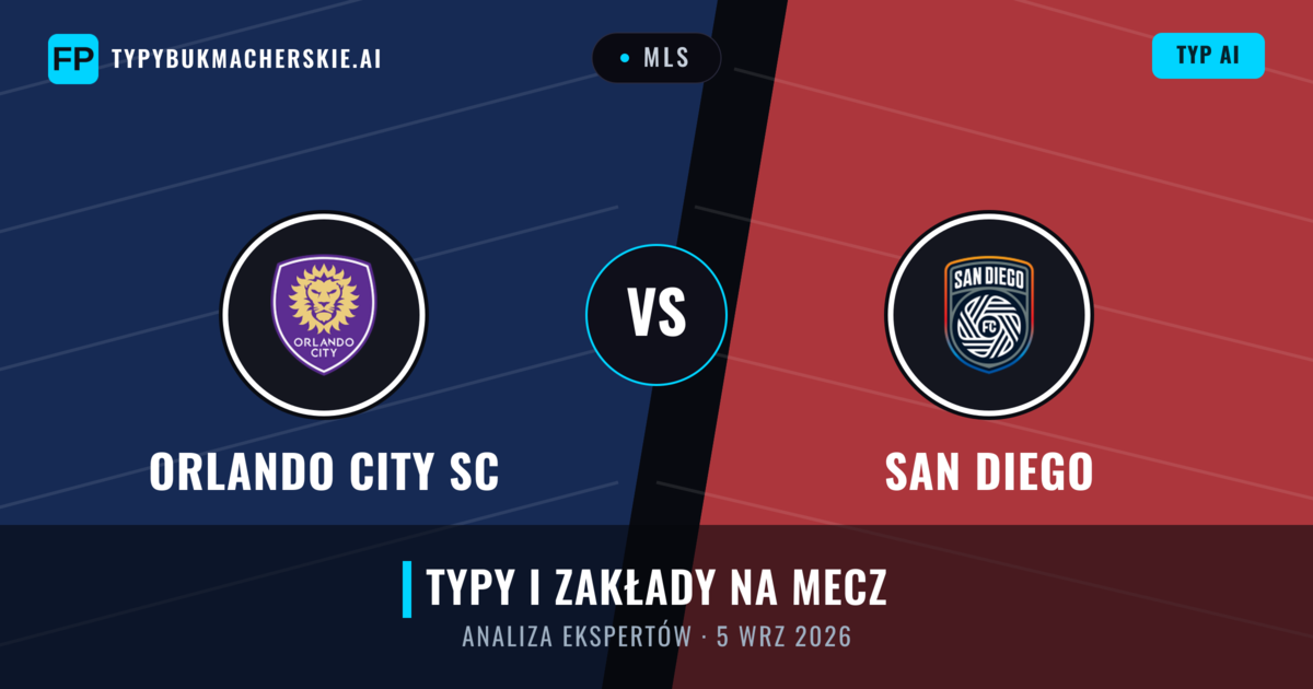 Orlando City SC vs San Diego — typy i zapowiedź meczu