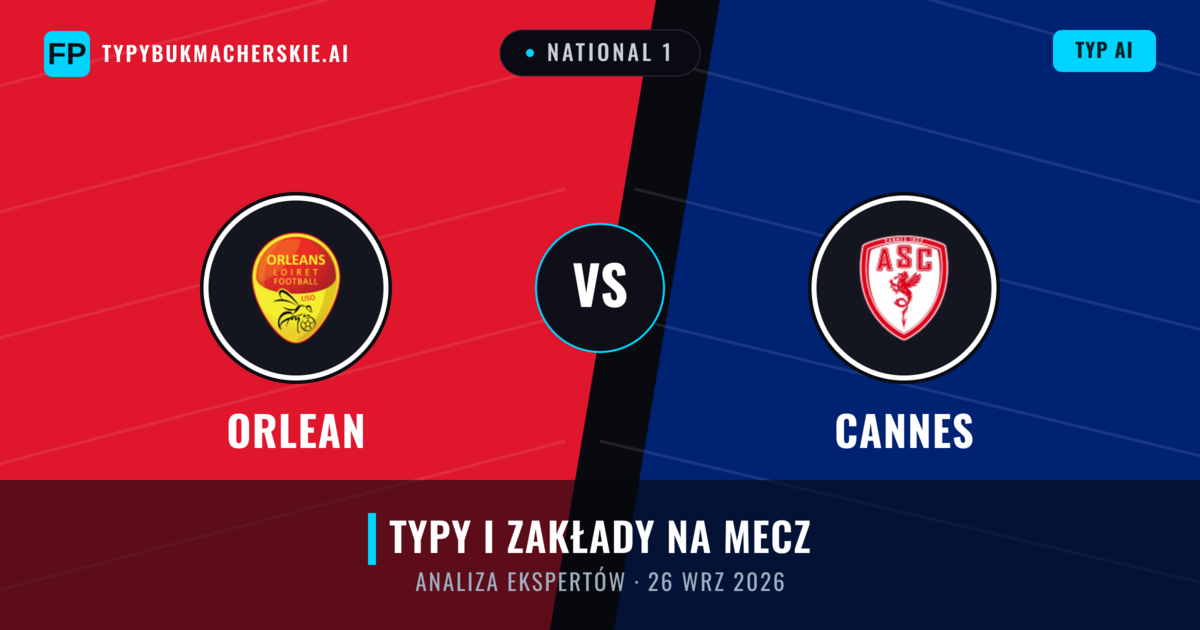 Orlean vs Cannes — typy i zapowiedź meczu