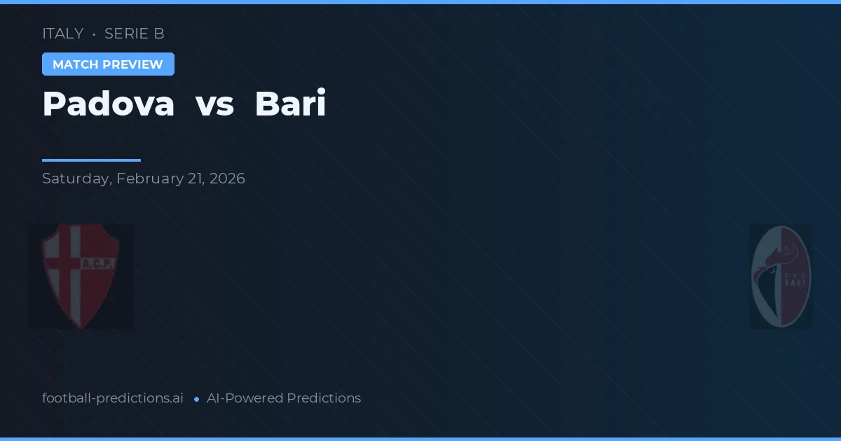 Padwa vs Bari — typy i zapowiedź meczu