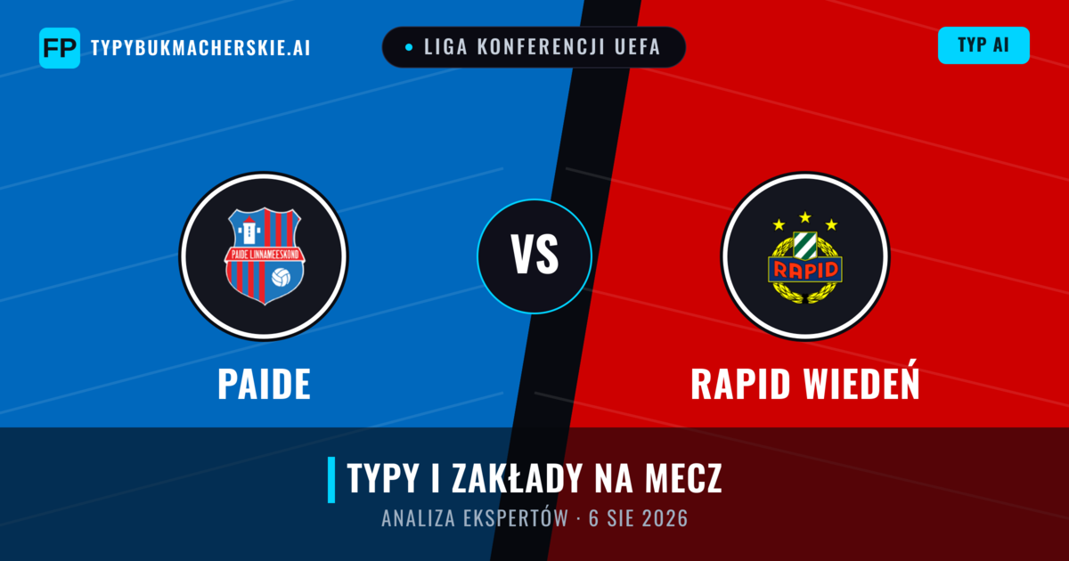 Paide vs Rapid Wiedeń — typy i zapowiedź meczu