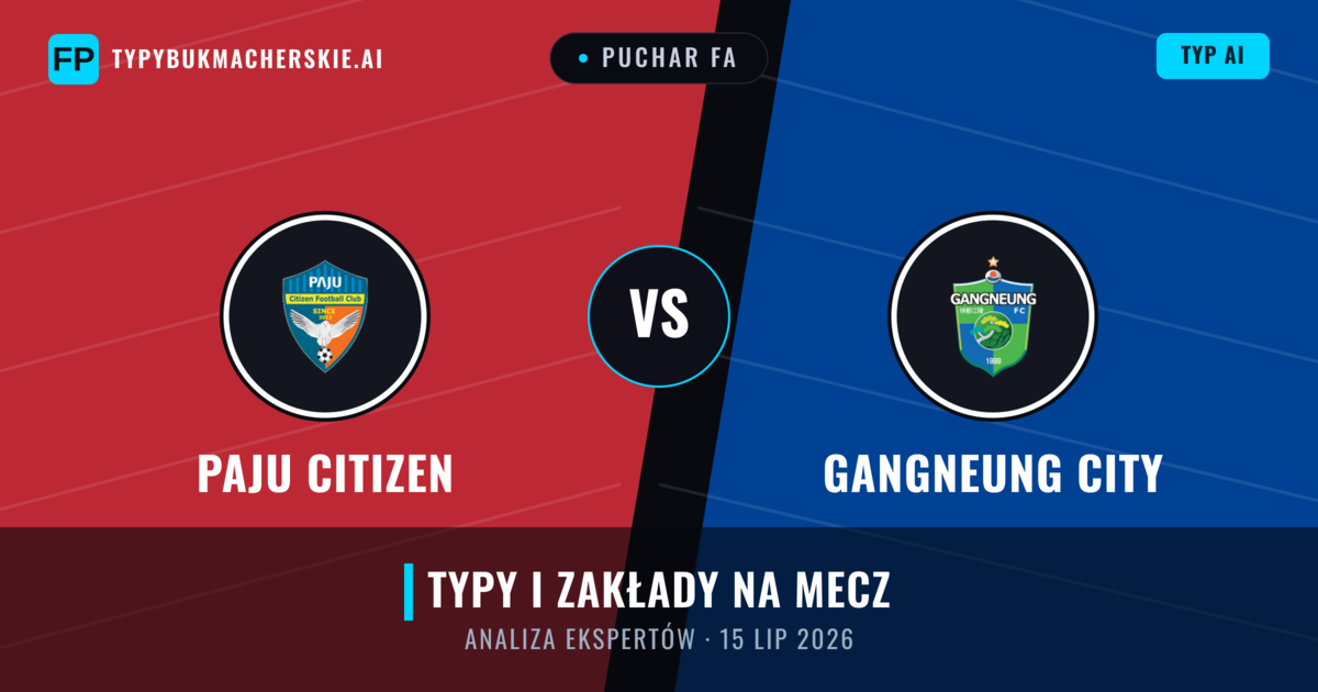 Paju Citizen vs Gangneung City — typy i zapowiedź meczu