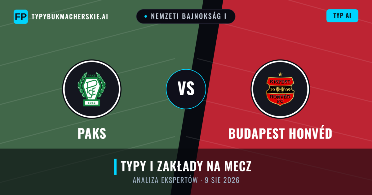 Paks vs Budapest Honvéd — typy i zapowiedź meczu