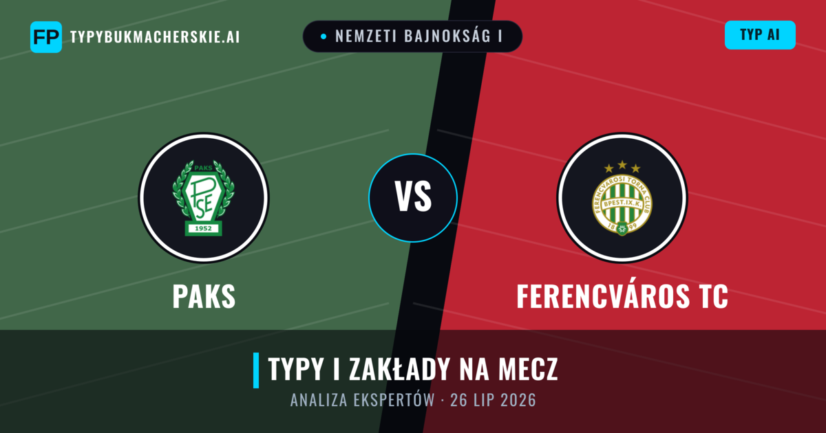 Paks vs Ferencváros TC — typy i zapowiedź meczu
