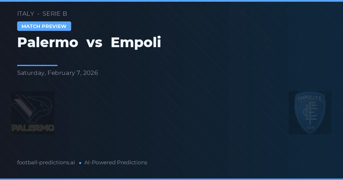 Palermo vs Empoli — typy i zapowiedź meczu