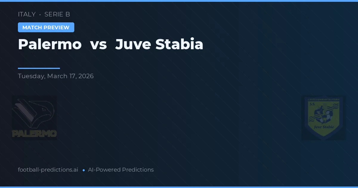 Palermo vs Juve Stabia — typy i zapowiedź meczu