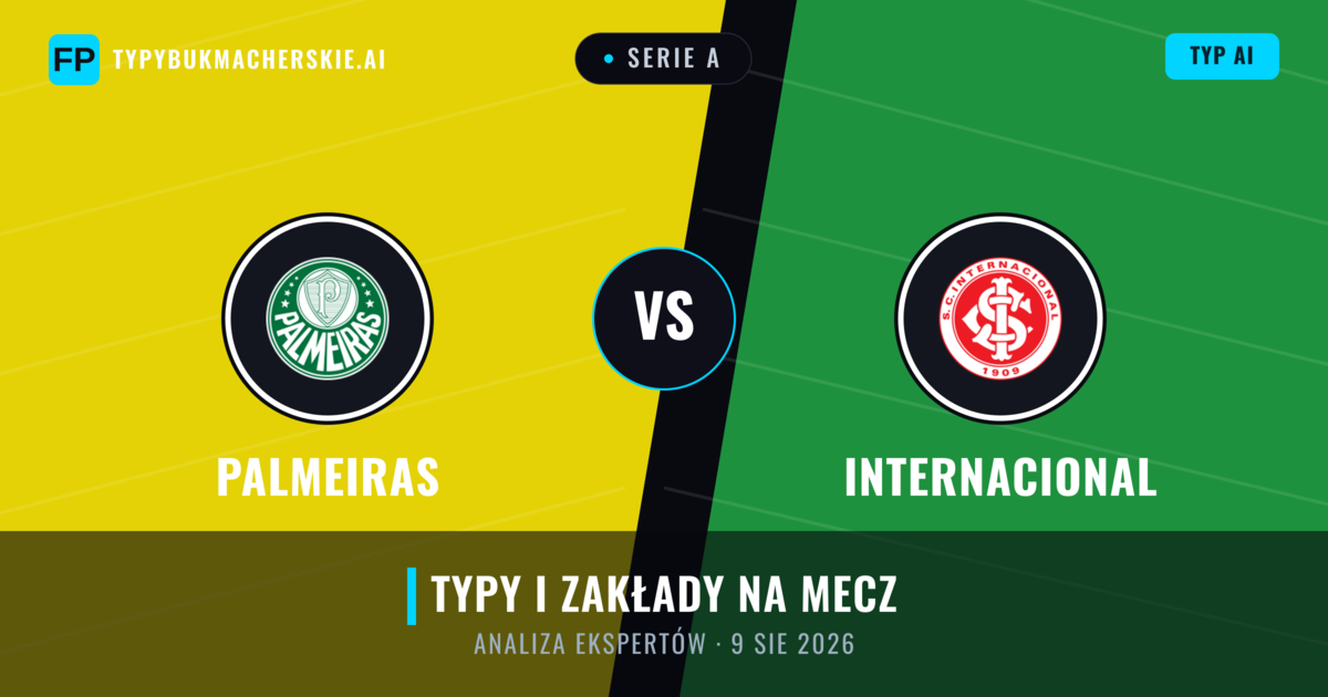 Palmeiras vs Internacional — typy i zapowiedź meczu