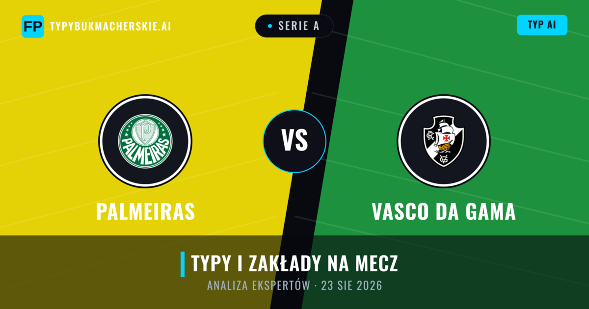 Palmeiras vs Vasco da Gama — typy i zapowiedź meczu