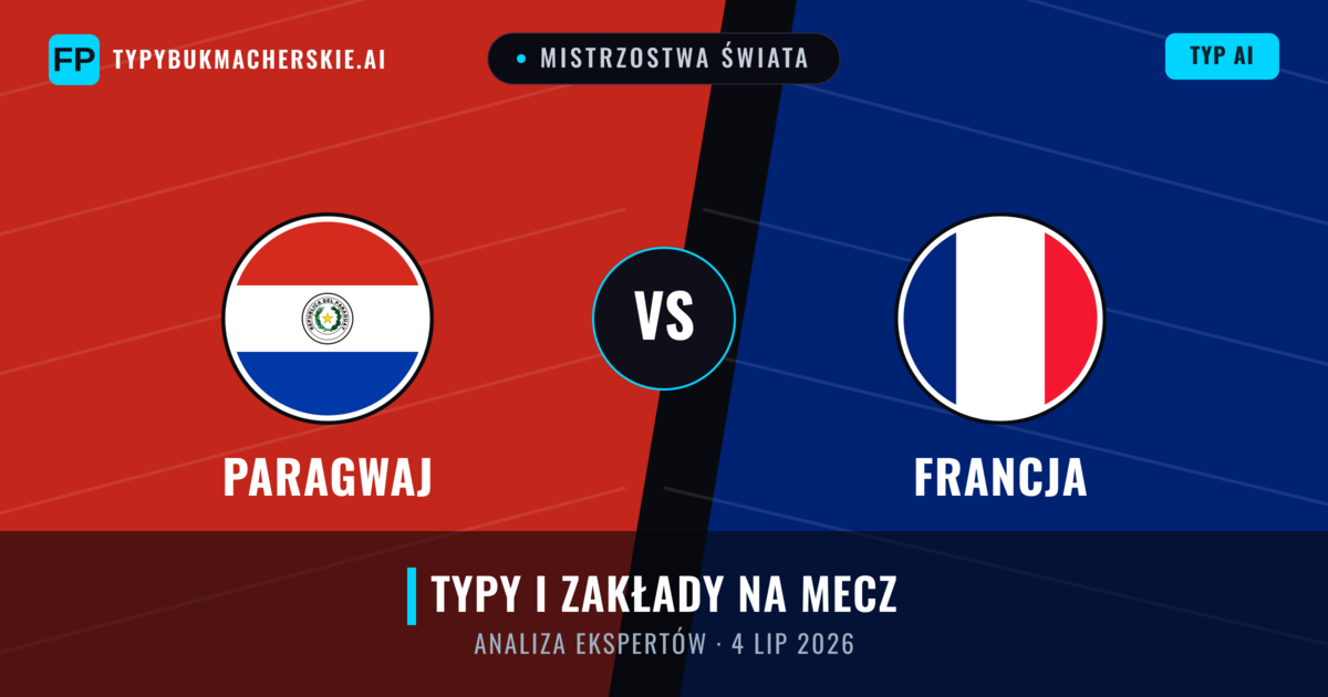 Paragwaj vs Francja — typy i zapowiedź meczu
