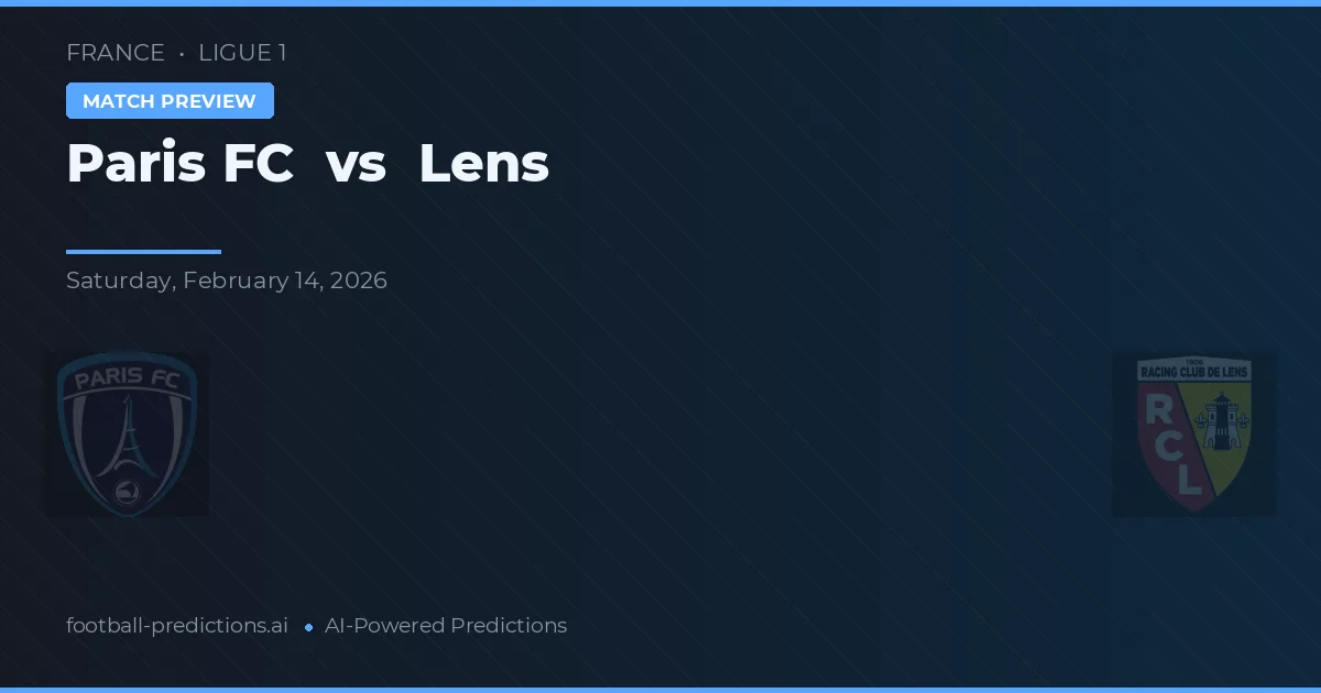 Paris FC vs Lens — typy i zapowiedź meczu