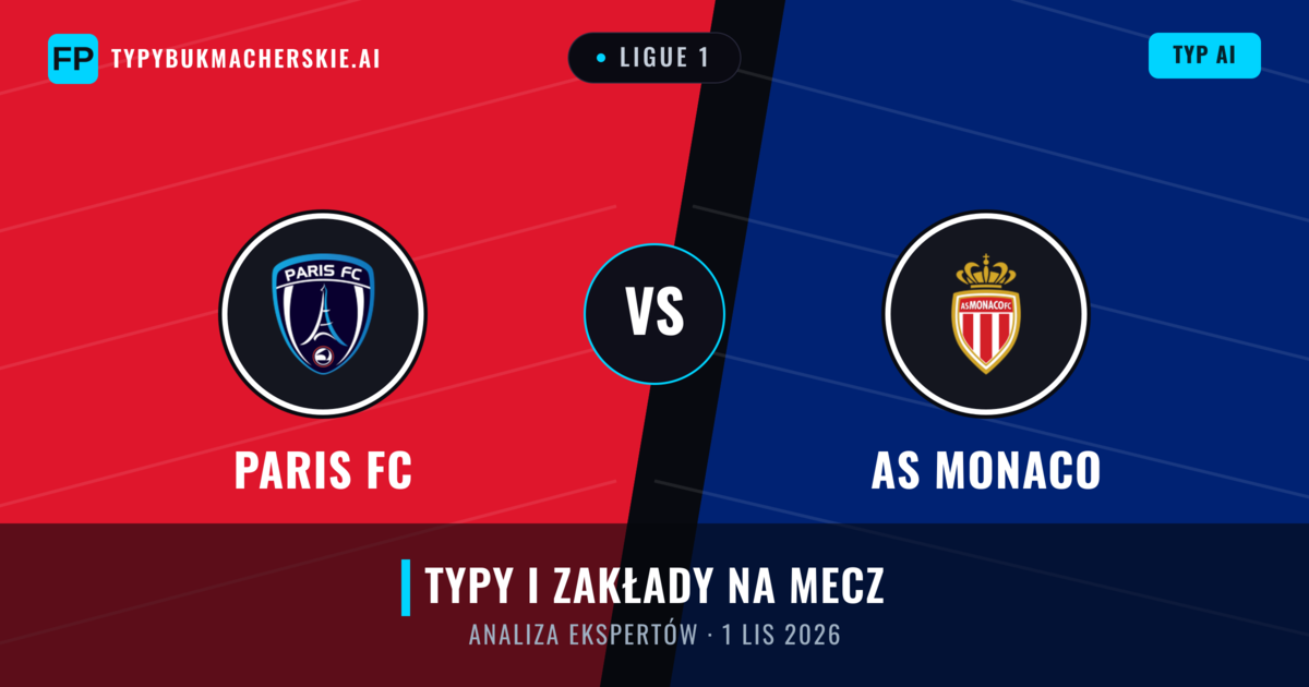 Paris FC vs AS Monaco — typy i zapowiedź meczu