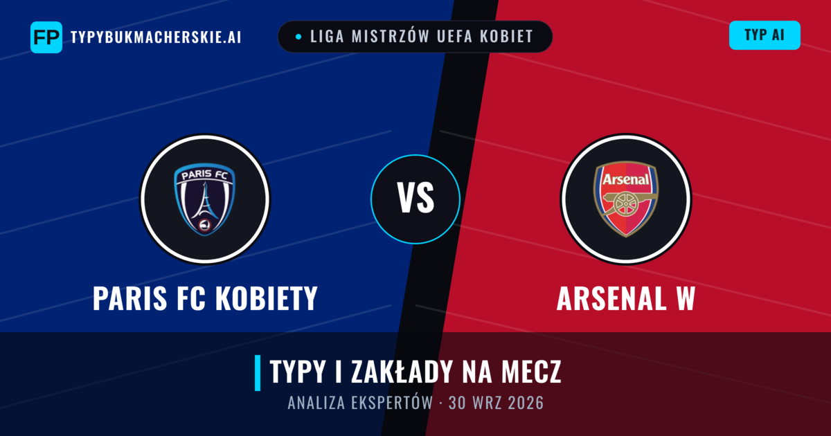 Paris FC Kobiety vs Arsenal W — typy i zapowiedź meczu