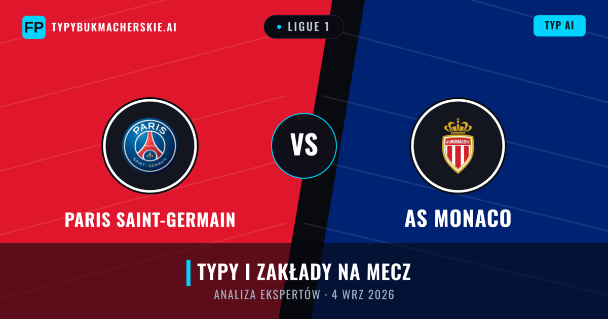 Paris Saint-Germain vs AS Monaco — typy i zapowiedź meczu