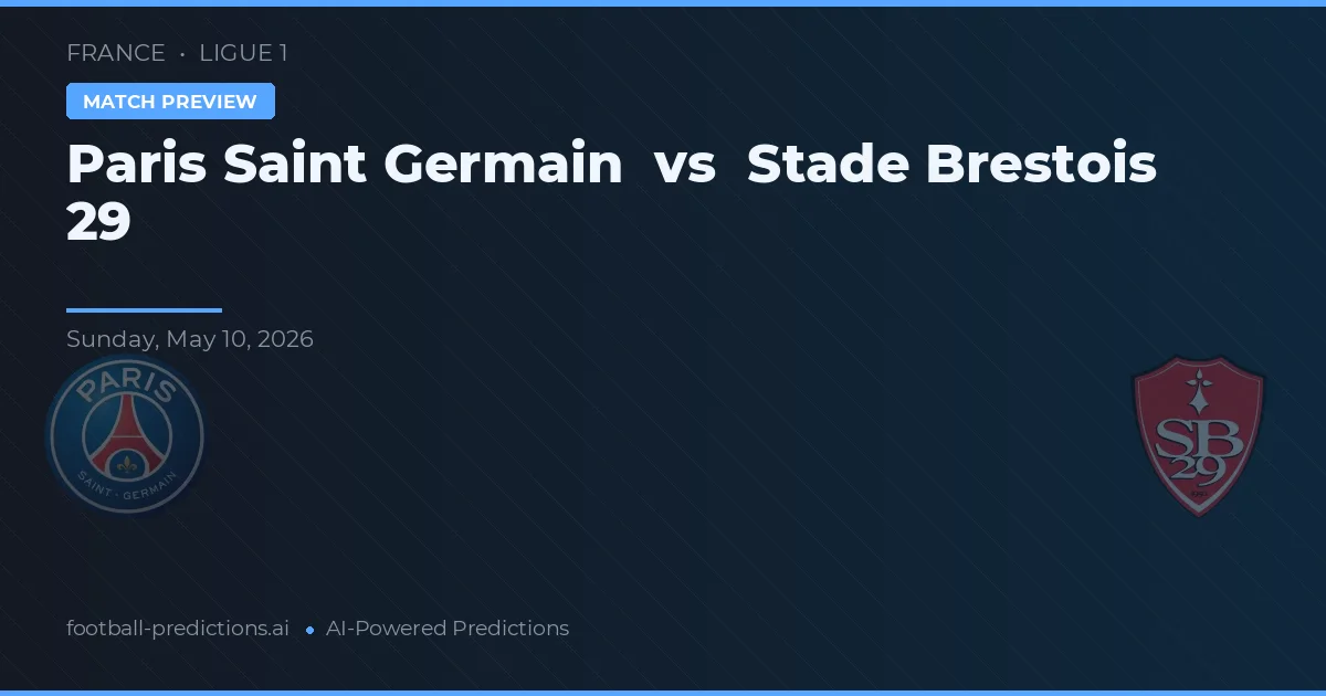 Paris Saint-Germain vs Stade Brestois 29 — typy i zapowiedź meczu