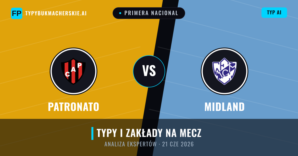 Patronato vs Midland — typy i zapowiedź meczu