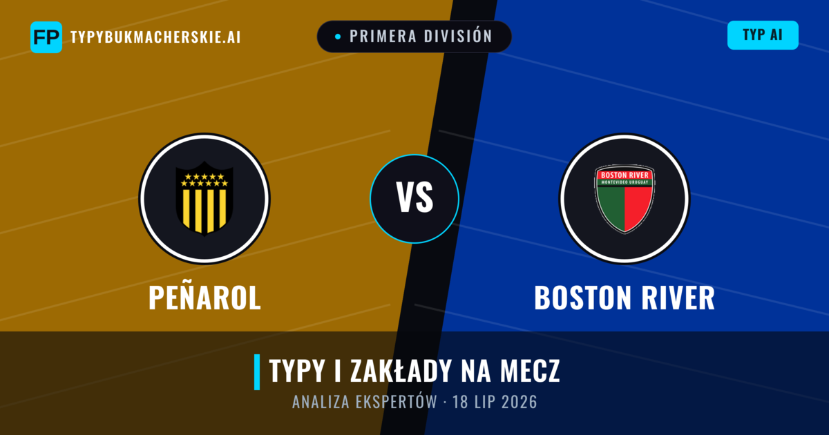 Peñarol vs Boston River — typy i zapowiedź meczu
