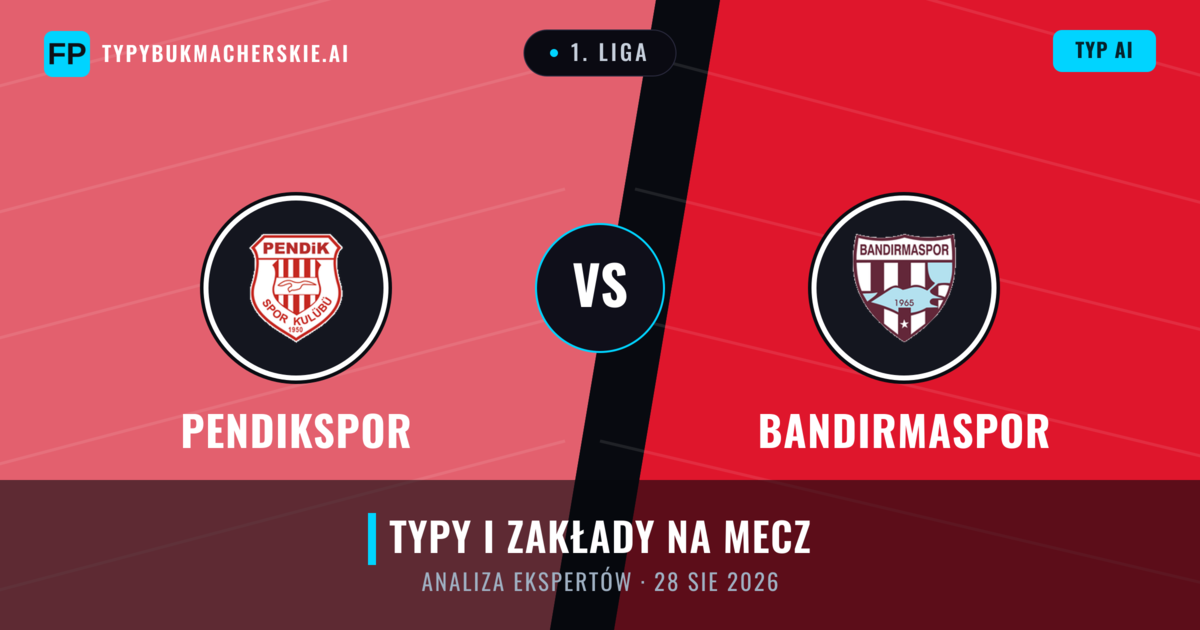 Pendikspor vs Bandırmaspor — typy i zapowiedź meczu