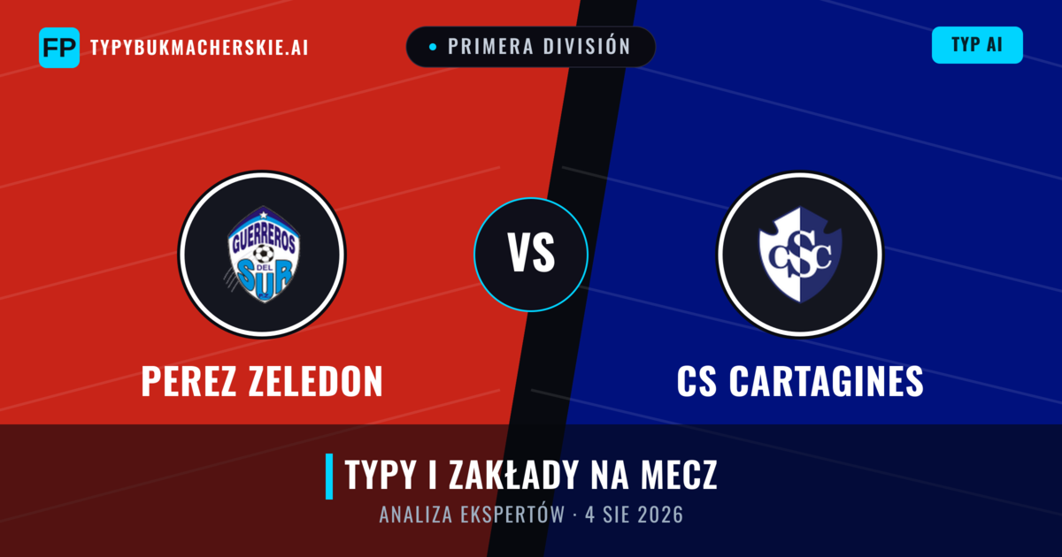 Perez Zeledon vs CS Cartagines — typy i zapowiedź meczu