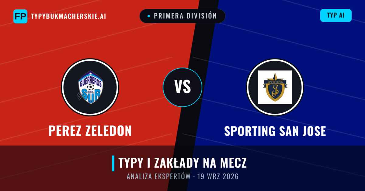 Perez Zeledon vs Sporting San Jose — typy i zapowiedź meczu