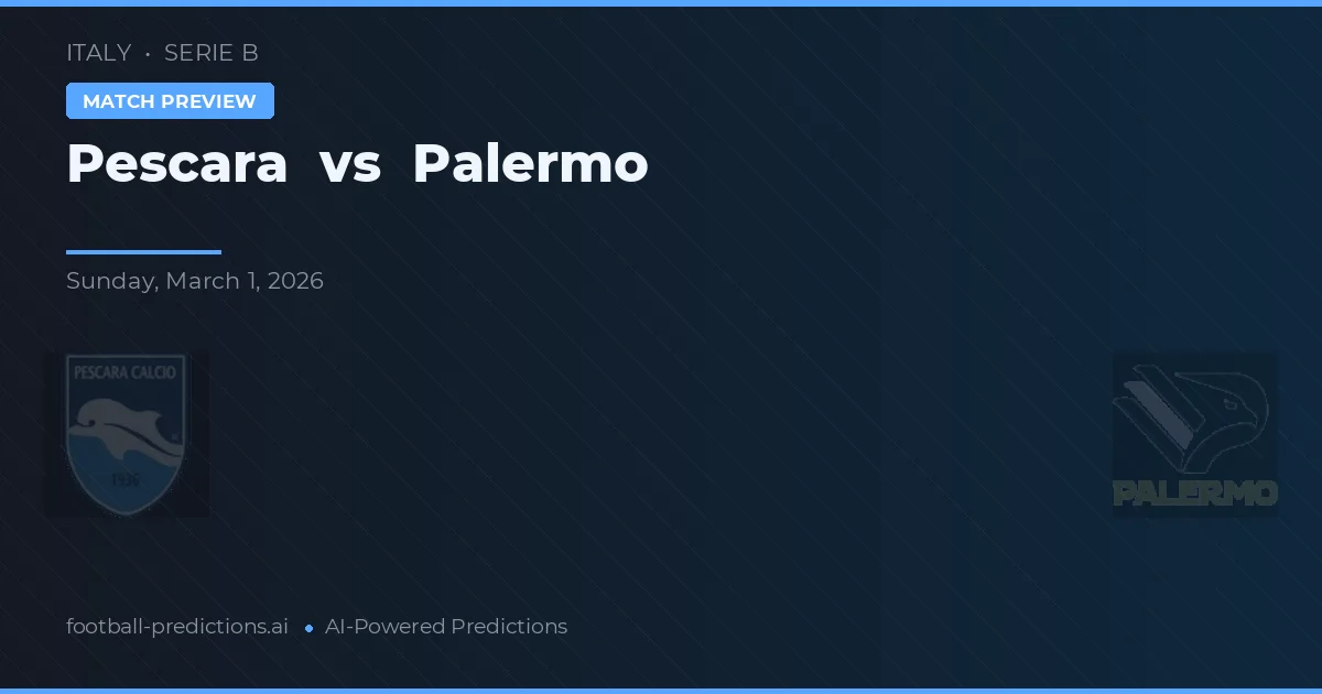 Pescara vs Palermo — typy i zapowiedź meczu