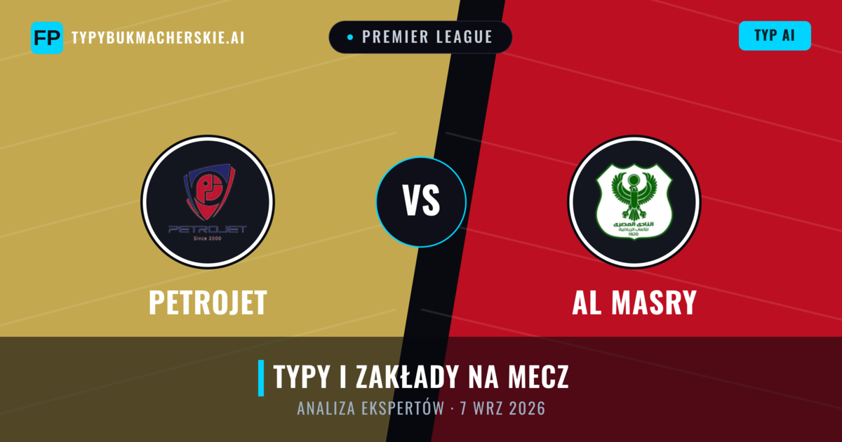 Petrojet vs Al Masry — typy i zapowiedź meczu